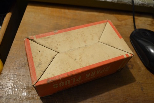 Vintage 1940er Jahre American Eagle Radial Kathode Zündkerze leere Box von 8 - Bild 6 von 7