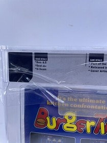 Nintendo NES Video Game - Burgertime / Sealed Graded 8.5 Wata H-seam