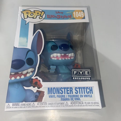 Funko Pop Disney Lilo and Stich - Stitch (Monster) w/ Protector FYE Exclusive