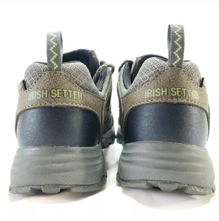 IRISH SETTER Drifter Waterproof Low Hikers Sz 8 Gray Red  display picture 2