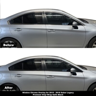 CRUX MOTORSPORTS WINDOW CHROME DELETE FOR 2015 – 2019 SUBARU LEGACY eBay