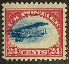 #C3 MNH, "Fast Plane" Variety PSE Certified # 01102454