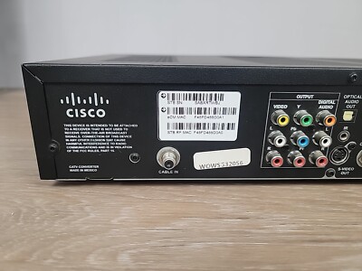 Cisco Explorer 8642HDC Digital Video TV Tuner Receiver HD DVR Set