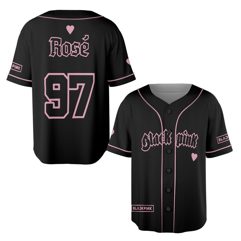 BLACKPINK ユニフォーム T シャツ グッズ Lサイズ BLACKPINK Baseball Jersey BLINK Merch Shirt Kpop Concert
