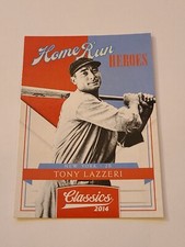 2014 Tony Lazzeri Home Run Heroes Insert Panini Classics
