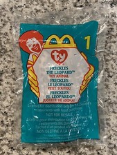 TY Teenie Beanie Babies 12 Freckles the Leopard 1999 McDonald's Plush Toy Errors