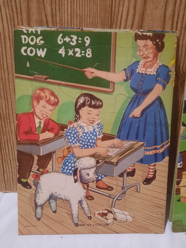 3x Vintage Tell A Tale Picture Puzzles By Whitman In Box +5 Others Made In USA - Picture 11 of 13