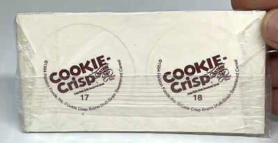 Vintage POGs Cookie Crisp Cereal Milk Caps Fox Kids Network Set of 6 Sealed NEW