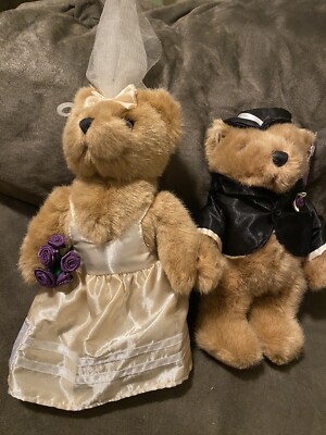USPS Wedding Stamp Brown Teddy Bears Bride And Groom  2006