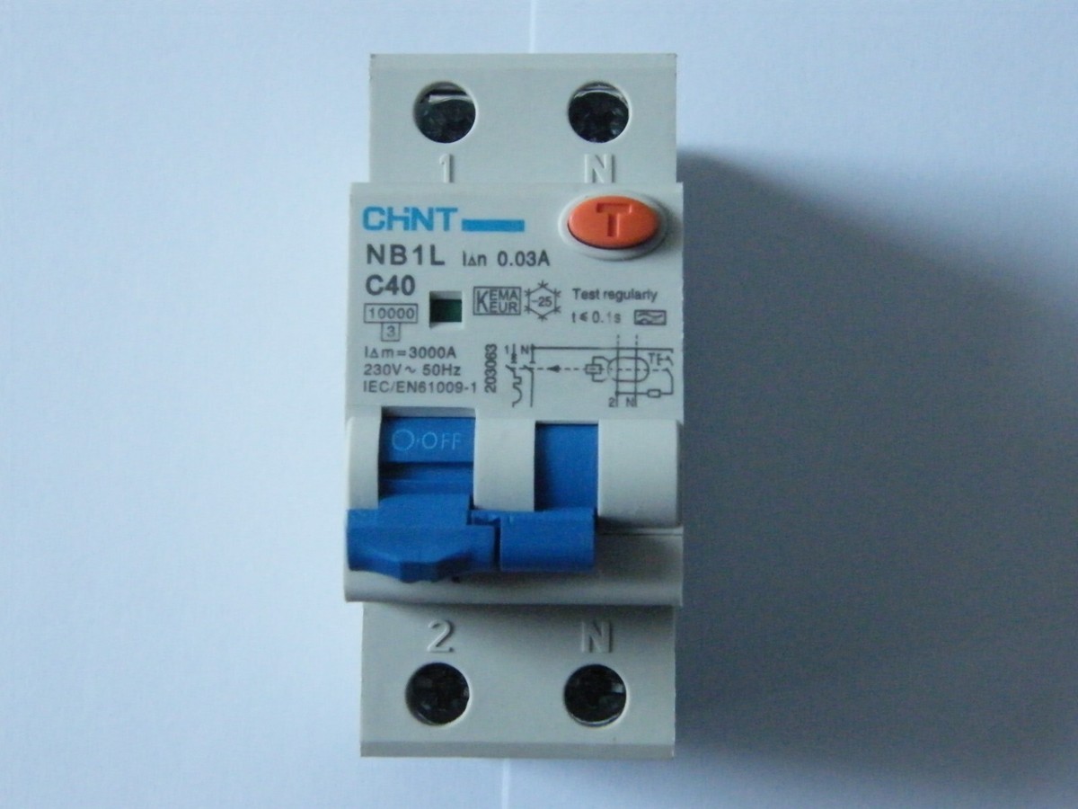 Chint NB1L C40 1P+N 30ma RCBO | eBay