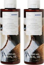 Korres Coconut Water Renewing Body Cleanser 2x250ml / 2x8.45 Fl Oz