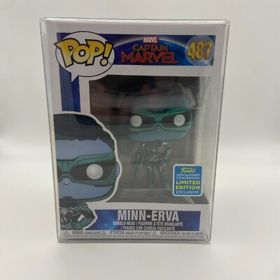 Funko Pop Minn-Erva #487 Vinyl Figur 2019 Summer Convention Limited Edition