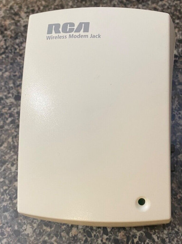 RCA RC930 Wireless Modem Jack System BASE Unit, White - OEM Original