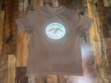 New Duck Commander Men's T-Shirt Brown L Duck Hunting Phil Si Robertson 