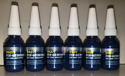6 x Gewindesicherung hochfest Mannol 9927 rot 10ml deutsch
