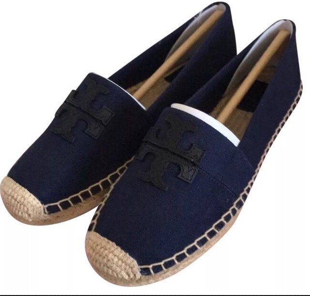 tory burch weston flat espadrille canvas