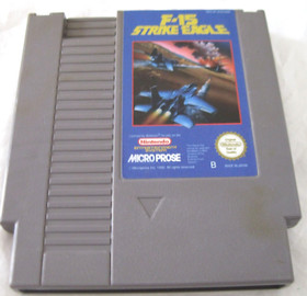 f-15 strike eagle authentique version originale nintendo nes swe