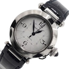 Cartier Pasha de Automatic Leather Band 35MM Unisex Watch 1943 152314425 2