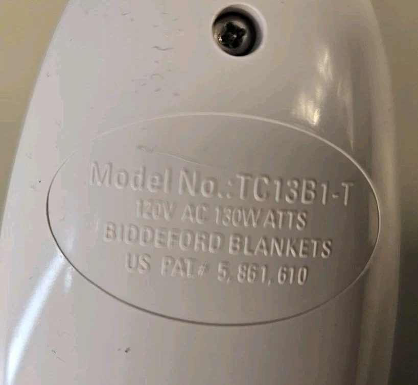 Biddeford TC13B1-T Electric Blanket Controller Control 4-Prong Power  Supply #2 - Image 4 of 4