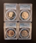 Mix of 4, 1976-S Silver Kennedy Halves! PCGSPR69, MS67, MS66 - Great Collectors!
