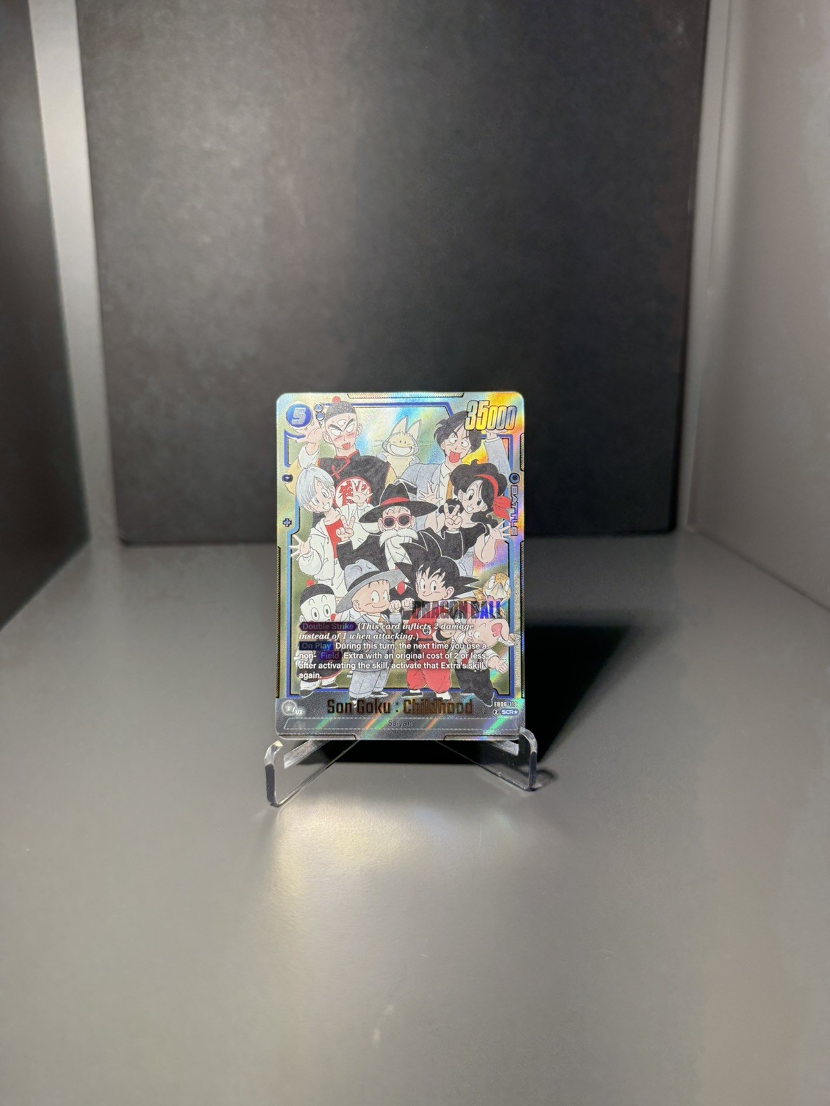 Son Goku : Childhood card (FB06-119) from the Dragon Ball Super: Fusion World view 1