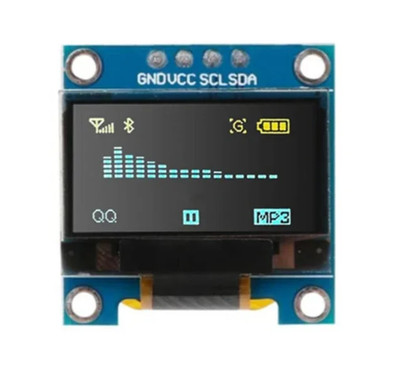 Display Module 0.96 OLED I2C Serial Yellow Blue 128X64 SSD1306 12864 Arduino