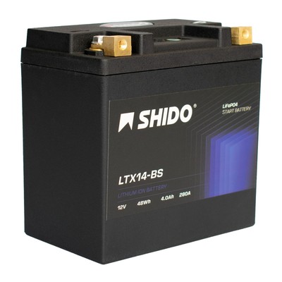 Batterie 12V 4AH(12AH) YTX14-BS Lithium Honda TRX 350 FE Four Trax ES TE25 04-06
