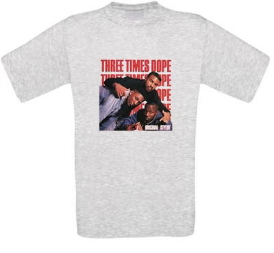 T-Shirt Original Stylin Rap Hip Hop Trois Fois Dope Toutes Tailles NEUF - Photo 1/3