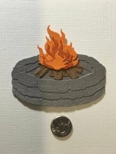 Campfire Paper Die Cut for Scrapbooking