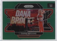2022 Panini Prizm WWE Green Prizm Dana Brooke #1 02l5