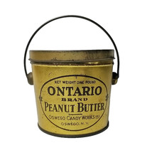 Vintage ONTARIO BRAND Peanut Butter Advertisi...