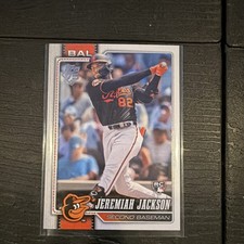 Topps Jeremiah Jackson Baltimore Orioles 2024 Series 1 Rookie Baseball Card #277