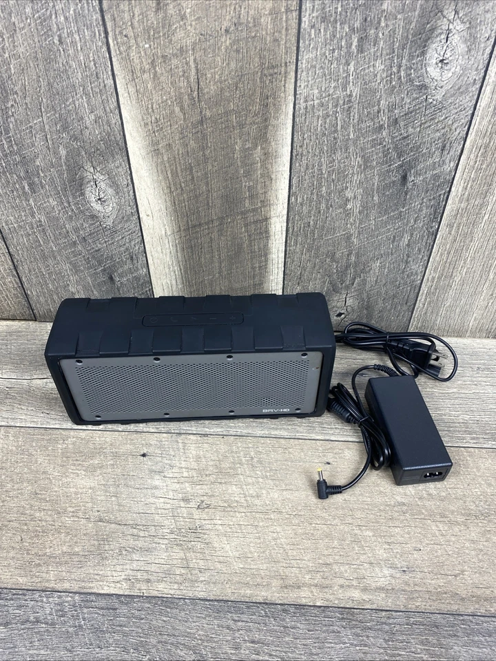 Braven BRV-HD Portable Bluetooth Speaker Black/Gray. Works! New Charger - Image 2 of 4