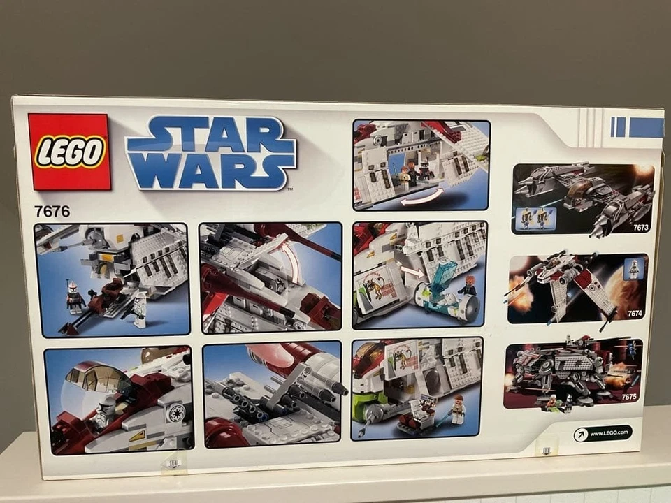 LEGO Star Wars Republic Attack Gunship 7676 In 2008 New Retired P2 - Image 2 of 4
