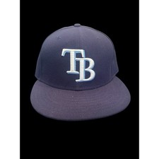 Tampa Bay Rays New Era 59Fifty Fitted Size 7 Hat Baseball Cap, MLB