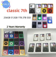   NEW Apple iPod Classic 7th Gen 256GB/512GB/1TB/2TB SSD MP3- Sealed Box  Gifts