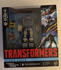 Transformers Studio Series Soundwave Action Figure Movie Leader Class 2026 New