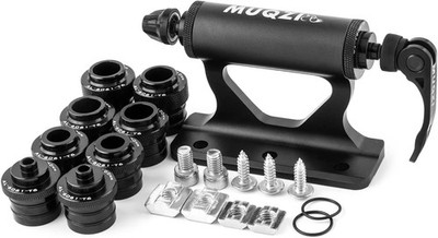 Bike Fork Mount, Upgraded Quick Release Thru Axle Bicycle Fork Rack Block with 4