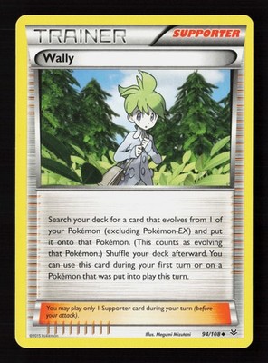 Wally 94/108 Normal Pokemon TCG XY - Roaring Skies LP