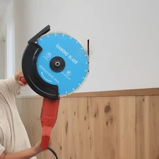 14" Circular Electric Demo Saw Concrete Saw Cutter Wet Dry Masonry Cut Saw USA