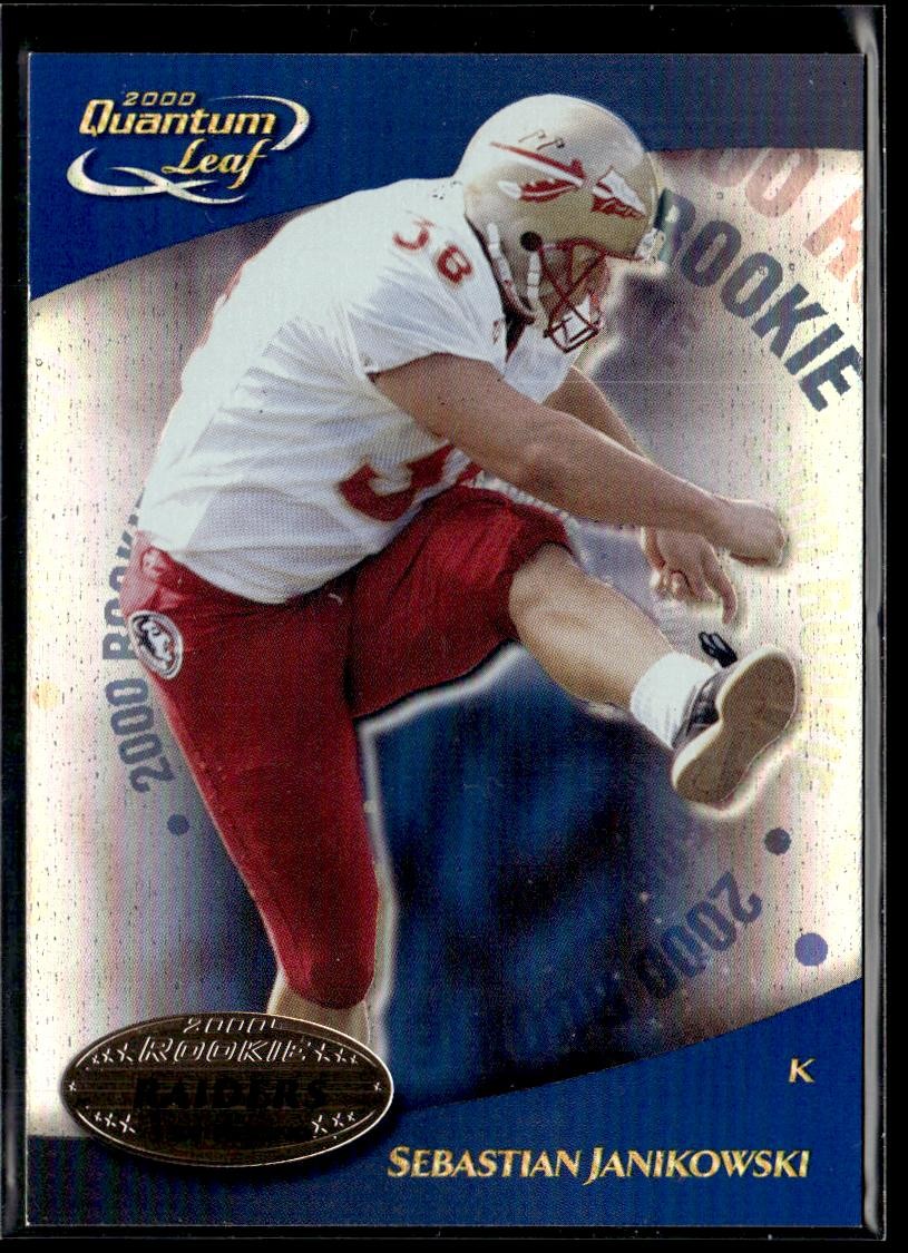 Sebastian Janikowski Quantum Leaf #335 Base