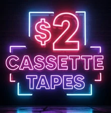 $2 Cassette Tapes, 70s 80s 90s Rock + Pop Compilation Tapes! $5 Flat Shipping