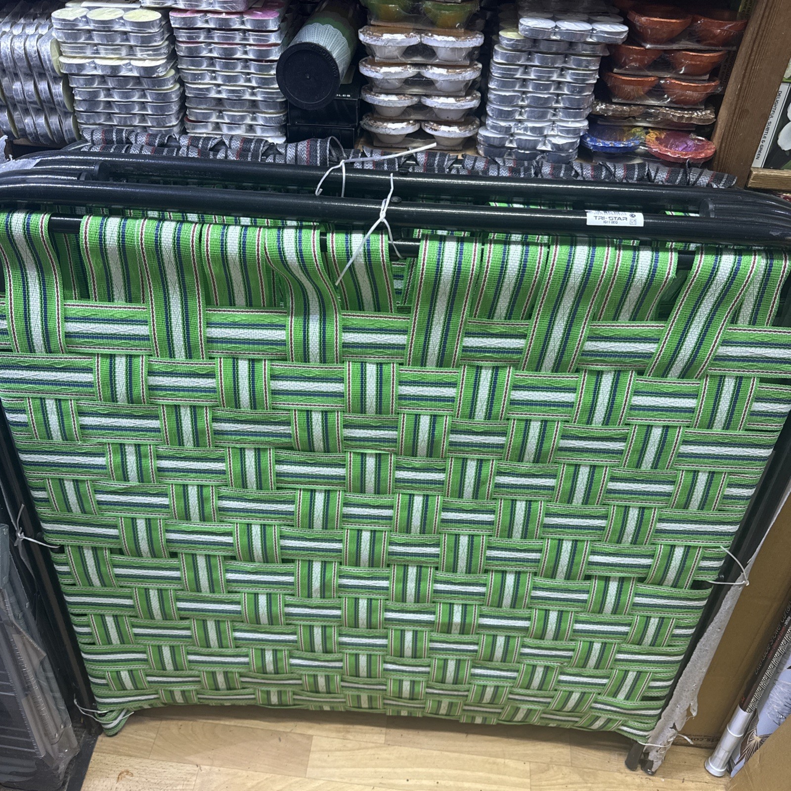 Tubo doble INDIA MANJA, CAMA INDIVIDUAL PORTÁTIL PLEGABLE, CAMA DE CAMPING, CAMA DE JARDÍN