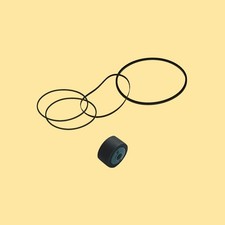 Cinghia rullo pressione = kit 1 per Tandberg TCD 3034 Cassette Deck