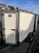 Ifor Williams BV84G Box Trailer with Split Rear Door