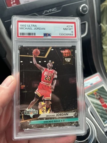 1992-93 Fleer Ultra Michael Jordan #216 PSA 8 Chicago bulls
