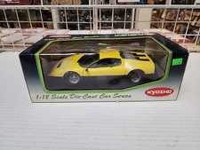 Kyosho 1:18 Scale Ferrari 365 GT4/BB Yellow Rare Diecast New