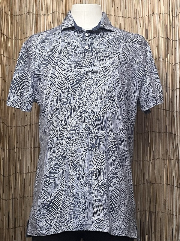 Rodd & Gunn Mens SS 3-Button Sports Fit Polo-Size Large-100% Cotton 