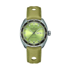 HAMILTON American Classic Pan Europ H35445860 Green Men's Watch New in Box