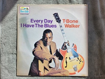 T-BONE WALKER EVERY DAY I HAVE THE BLUES FIRST PRESS STEREO BLUESTIME BT 29004